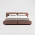 Dual Cushion Low-profile Fabric Bed MJ-C05