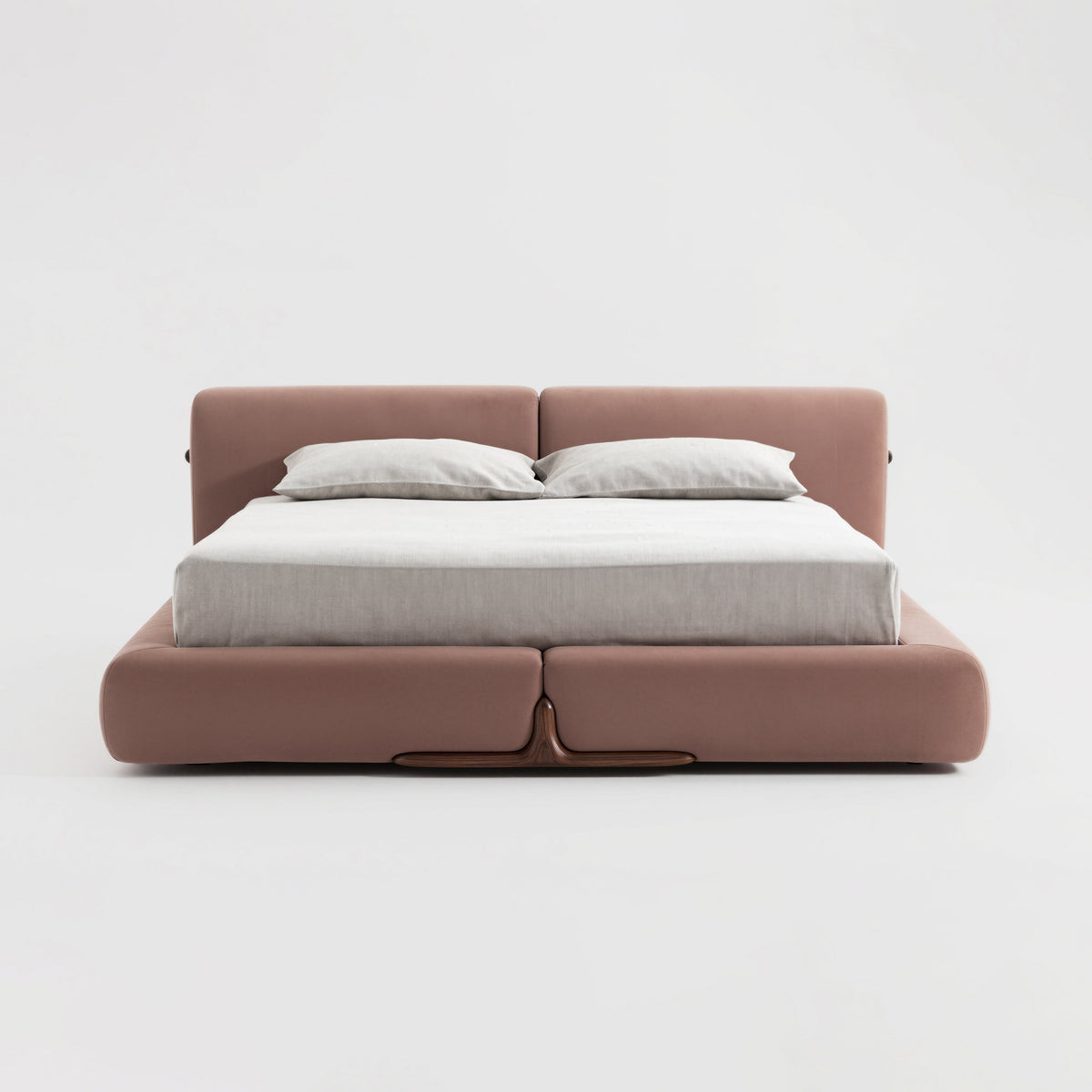 Dual Cushion Low-profile Fabric Bed MJ-C05