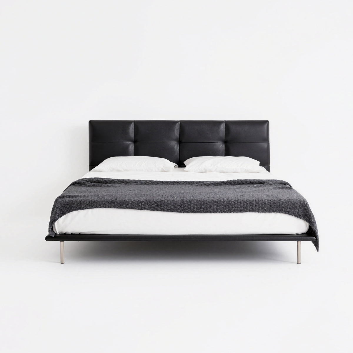 Segmented Cushion Leather Bed MJ-C08