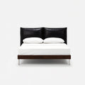 Dual Pillow-shaped Leather Headboard Bed MJ-C09