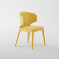 Bright Solid Color Molded Dining Chair for Hotel Restaurant DC-1006
