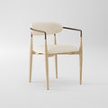 Light Solid Wood Frame Dining Chair DC-1002