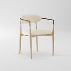 Light Solid Wood Frame Dining Chair DC-1002