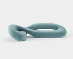 Infinity Loop Sculpture Leisure Sofa QY-S1335