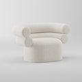 Minimalist Curved Accent Chair for Villa Living Room LC-1018