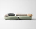 Color Block Leisure Sofa SF-1020