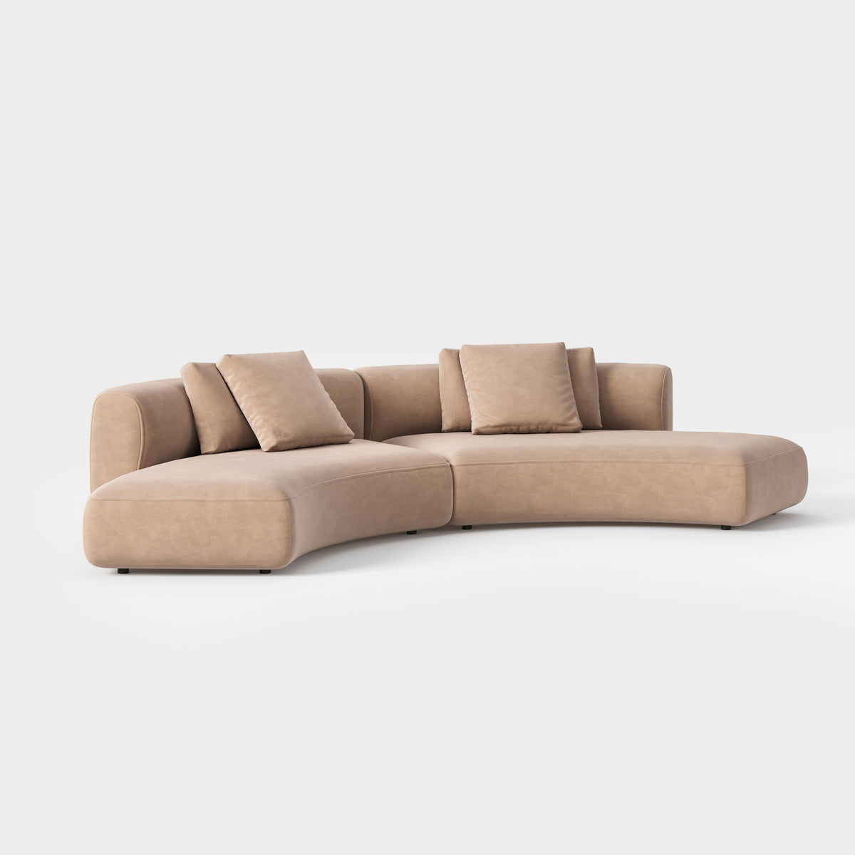 Beige Irregular Multi-segment Modular Sofa QY-S1921