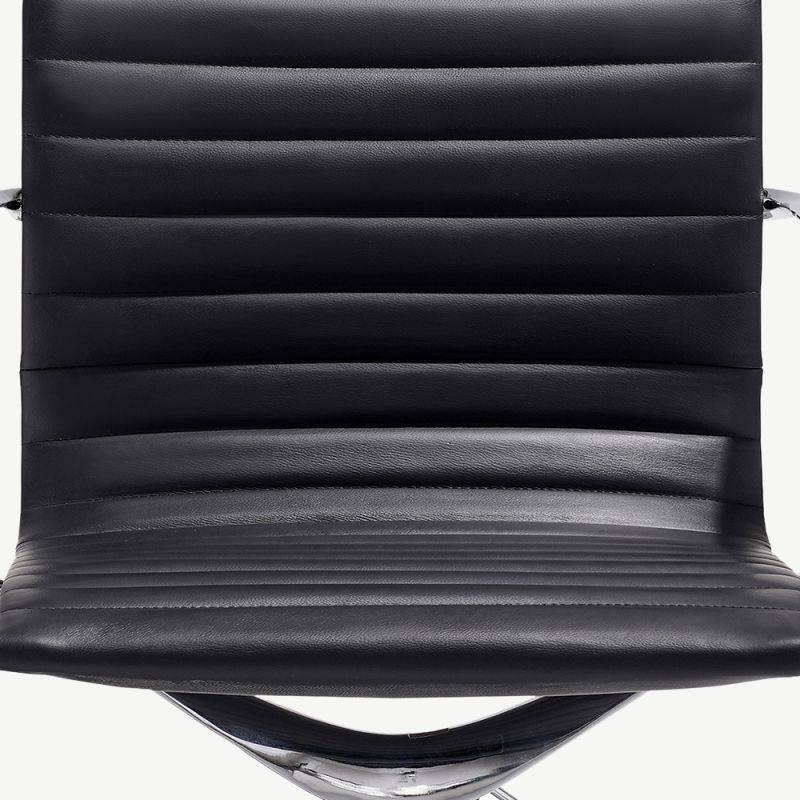 Black Leather Office Chair