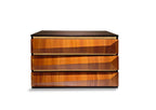 Luxury Geometric Wooden Chest of Drawers