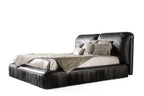 Luxury Leather Mattress with Fringe Detailing