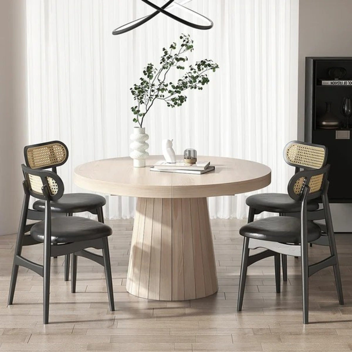 Japandi Expandable Dining Table
