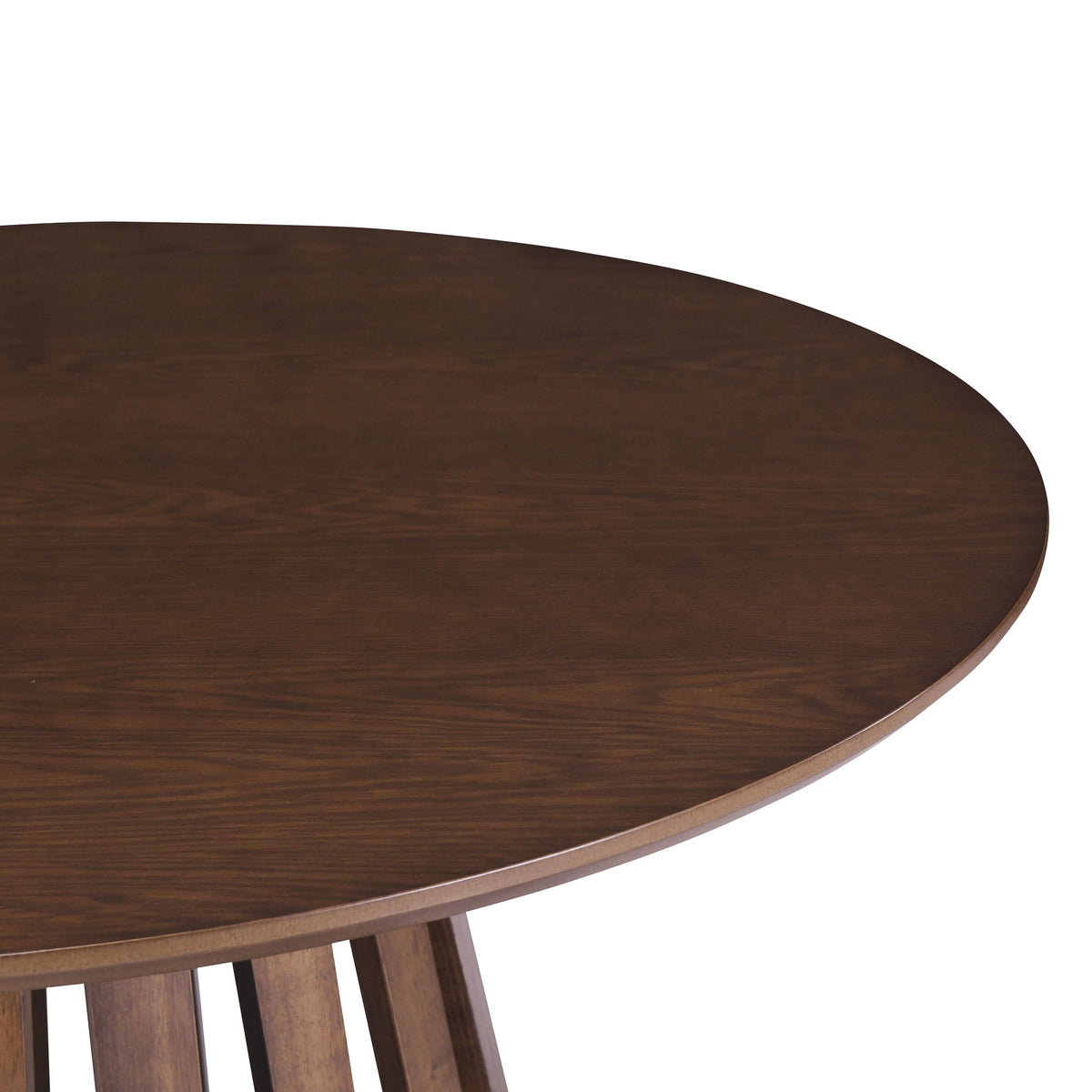 5-Piece Retro Dining Set with 1 Round Dining Table