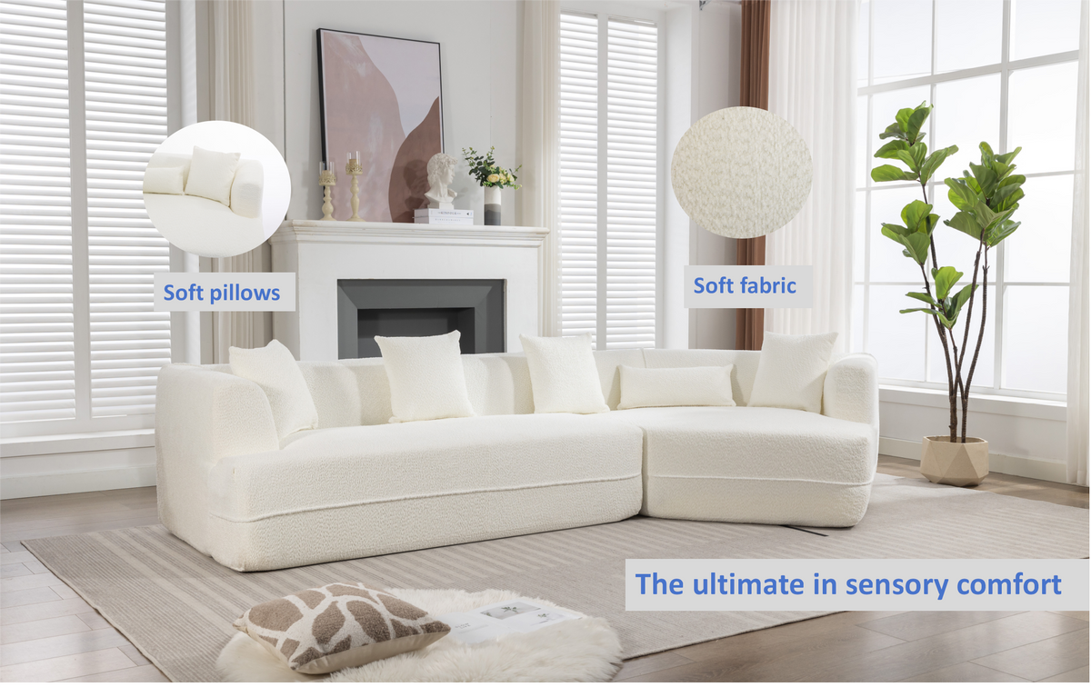 Modern Minimalist Style Sofa
