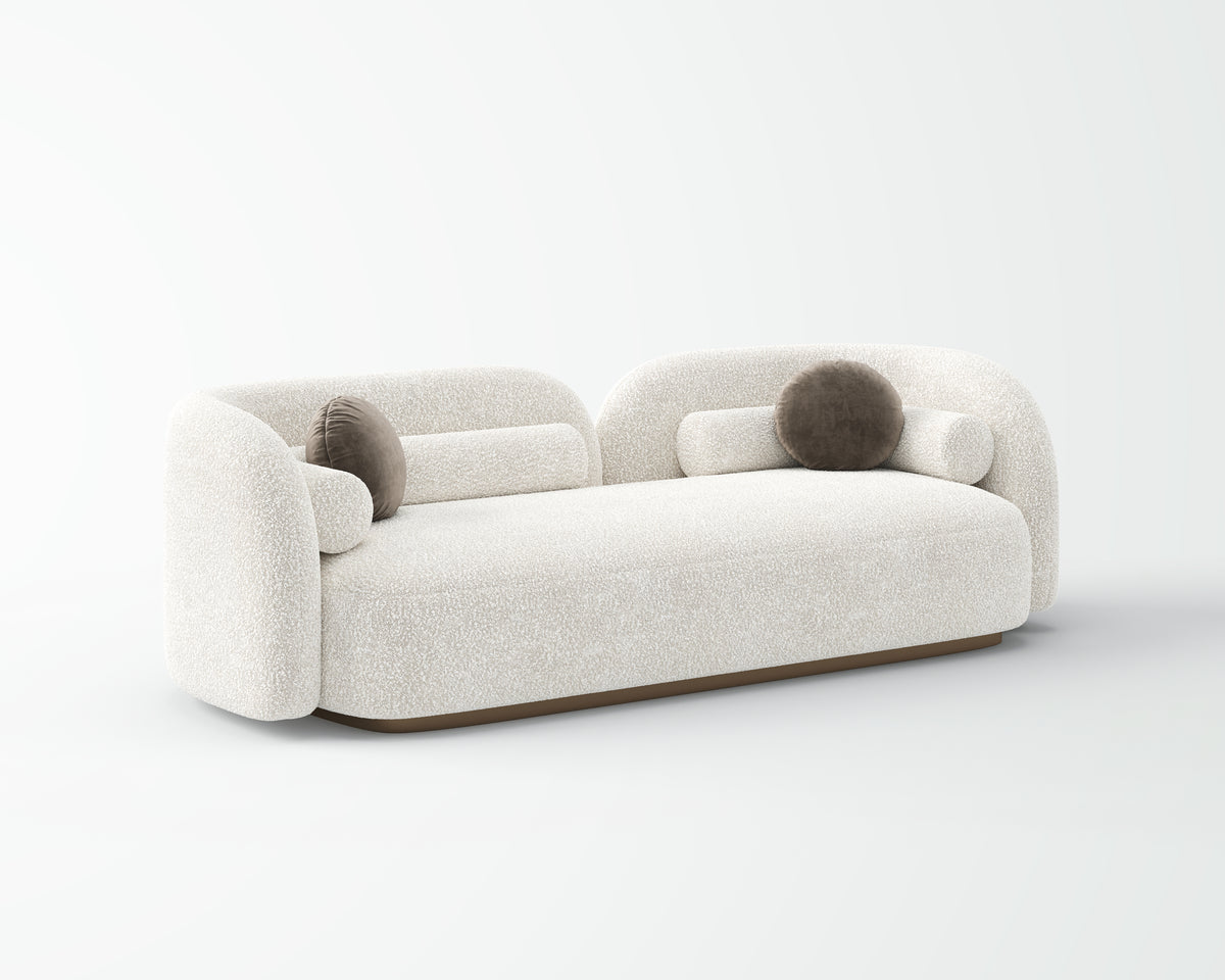 Modern Curved Sectional Sofa QY-S1283