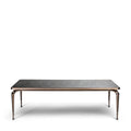 Luxury Patterned MarbleTable with Bronze Frame