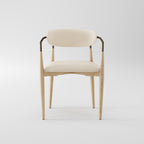 Light Solid Wood Frame Dining Chair DC-1002