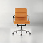 Mid-century Leather Executive Office Chair for Study Room LS-1021