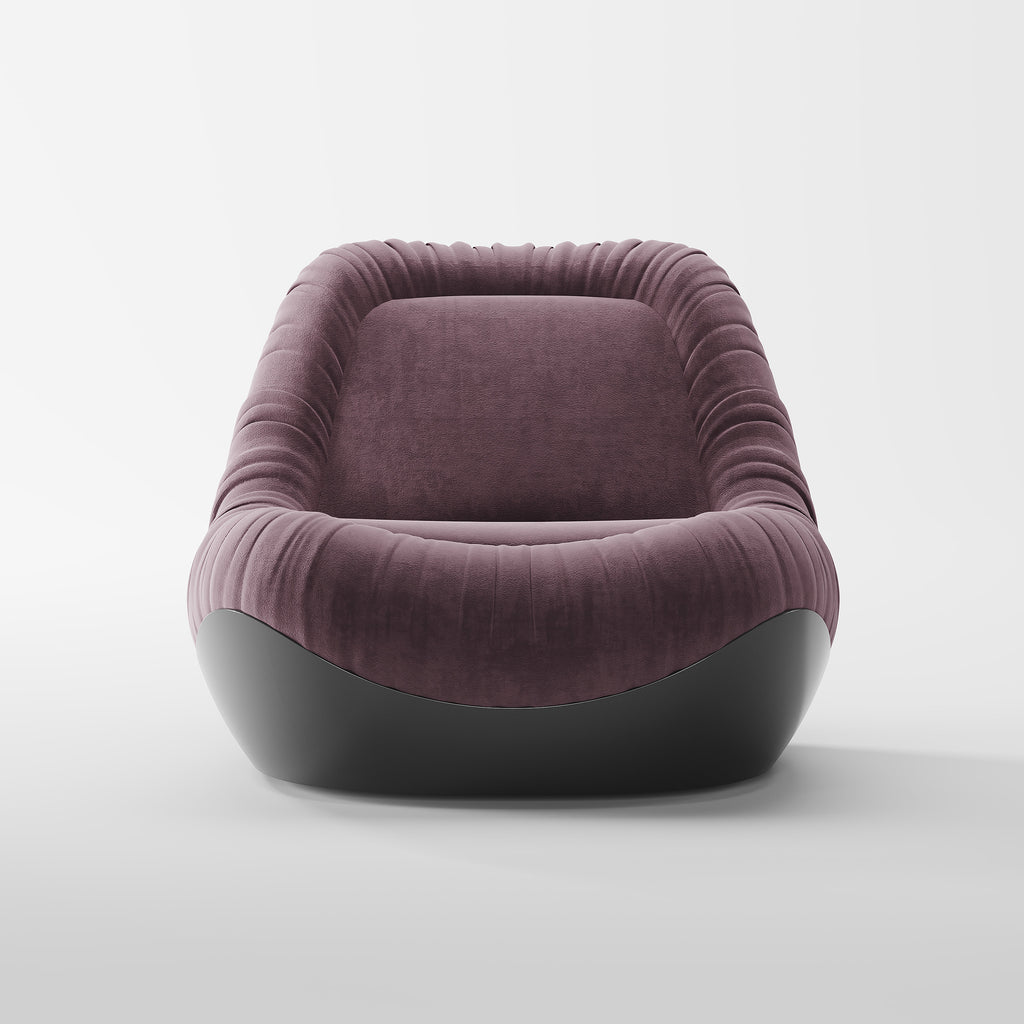 Plush Soft Fabric Accent Chair for Indoor Leisure Space LC-1013