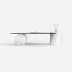 Irregular Stone Base Coffee Table A008