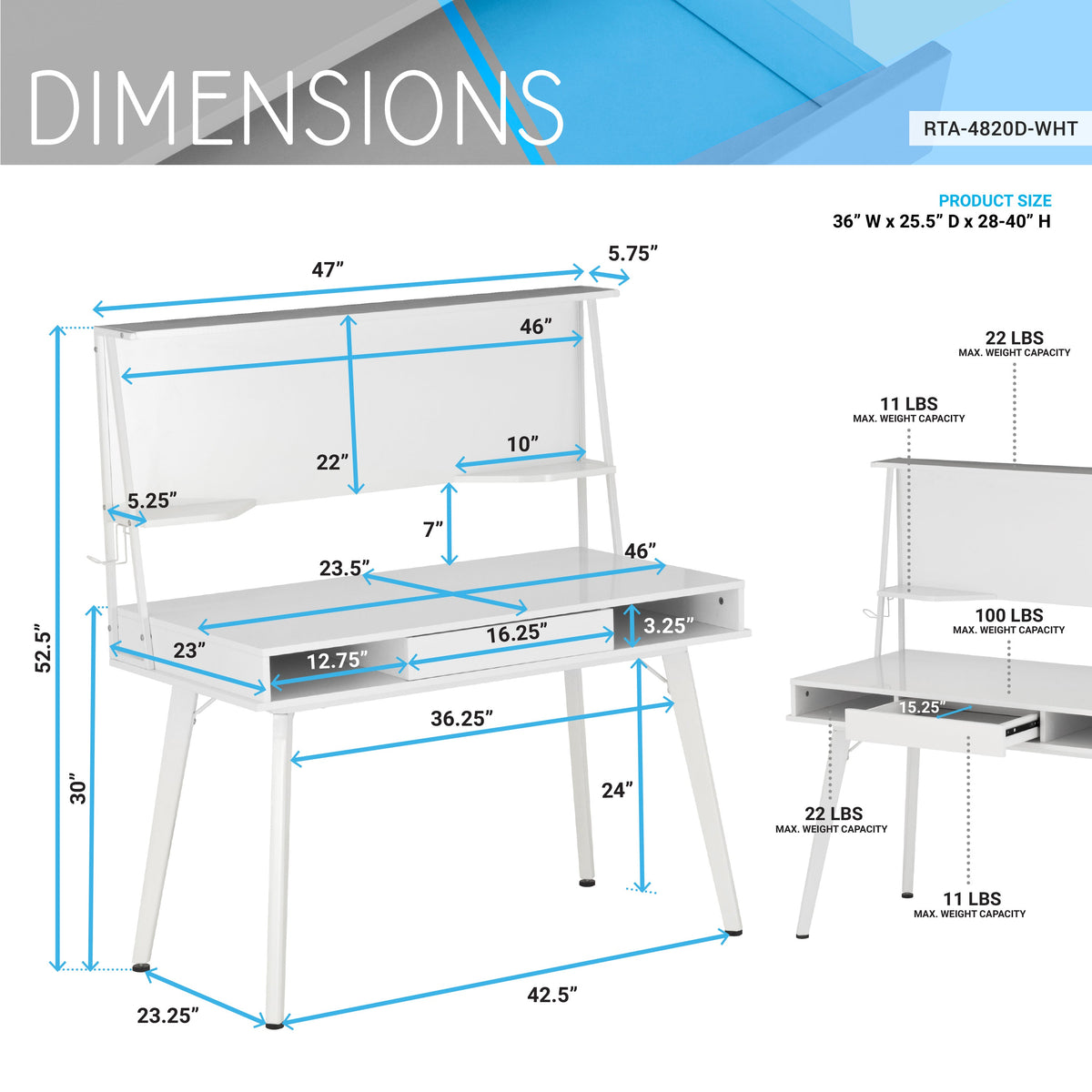 Study Computer Desk