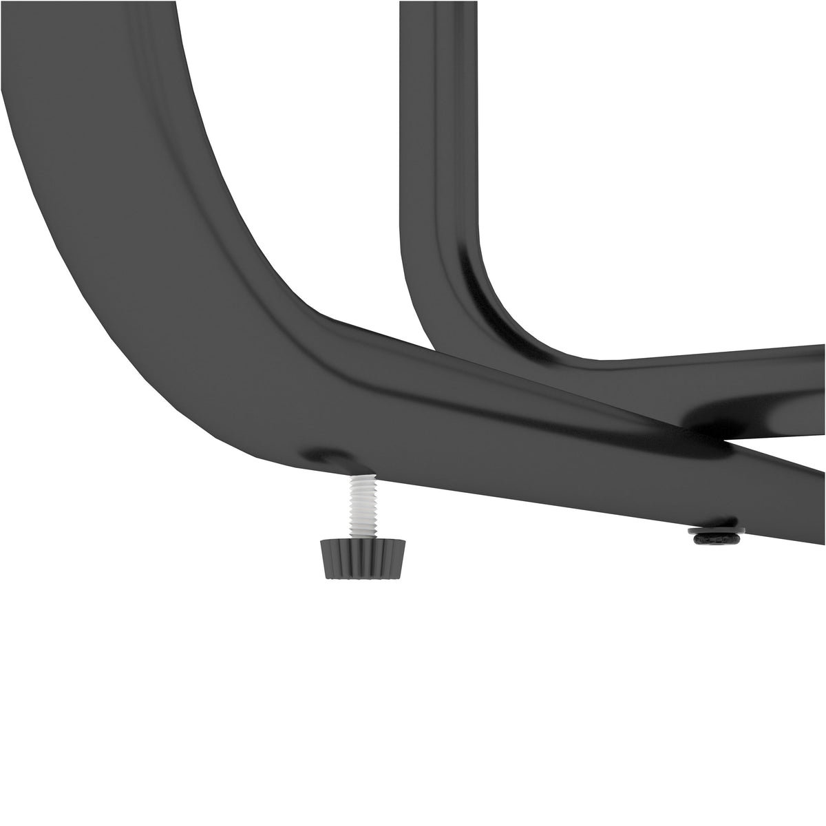 5-piece Rectangle Dining Table Set with Metal Frame