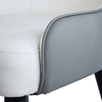 Modern PU Sponge-filled Dining Chair(Set of 2)