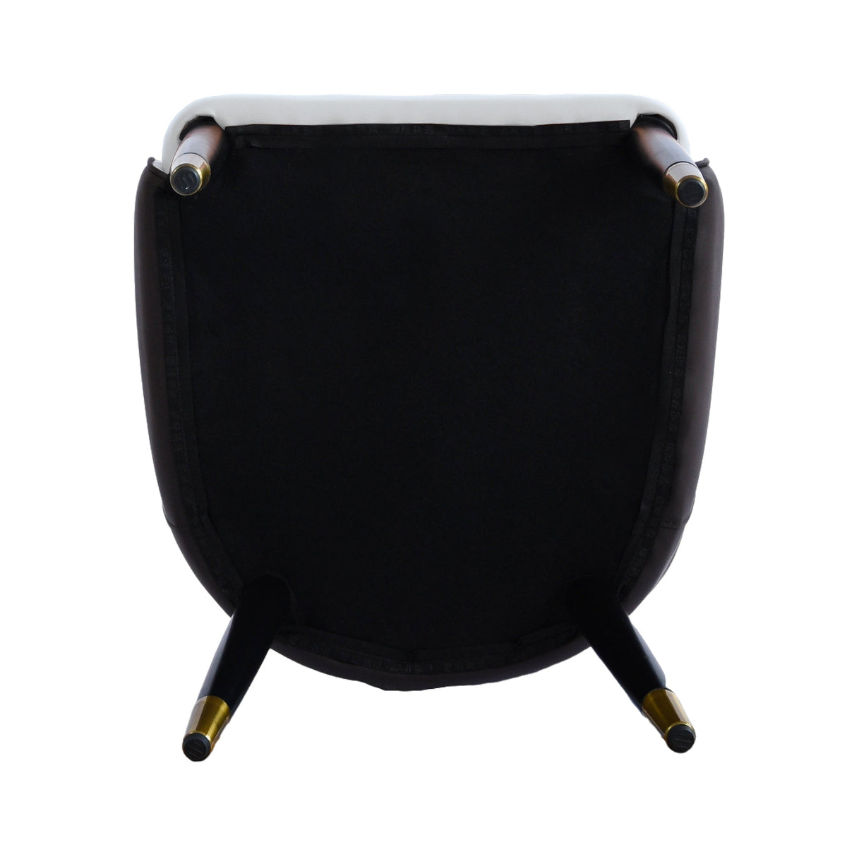 Modern PU Sponge-filled Dining Chair(Set of 2)