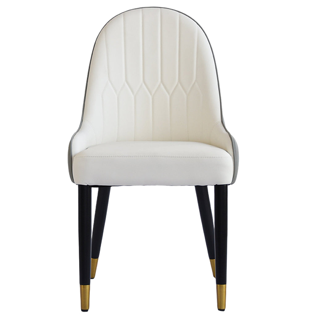 Modern PU Sponge-filled Dining Chair(Set of 2)
