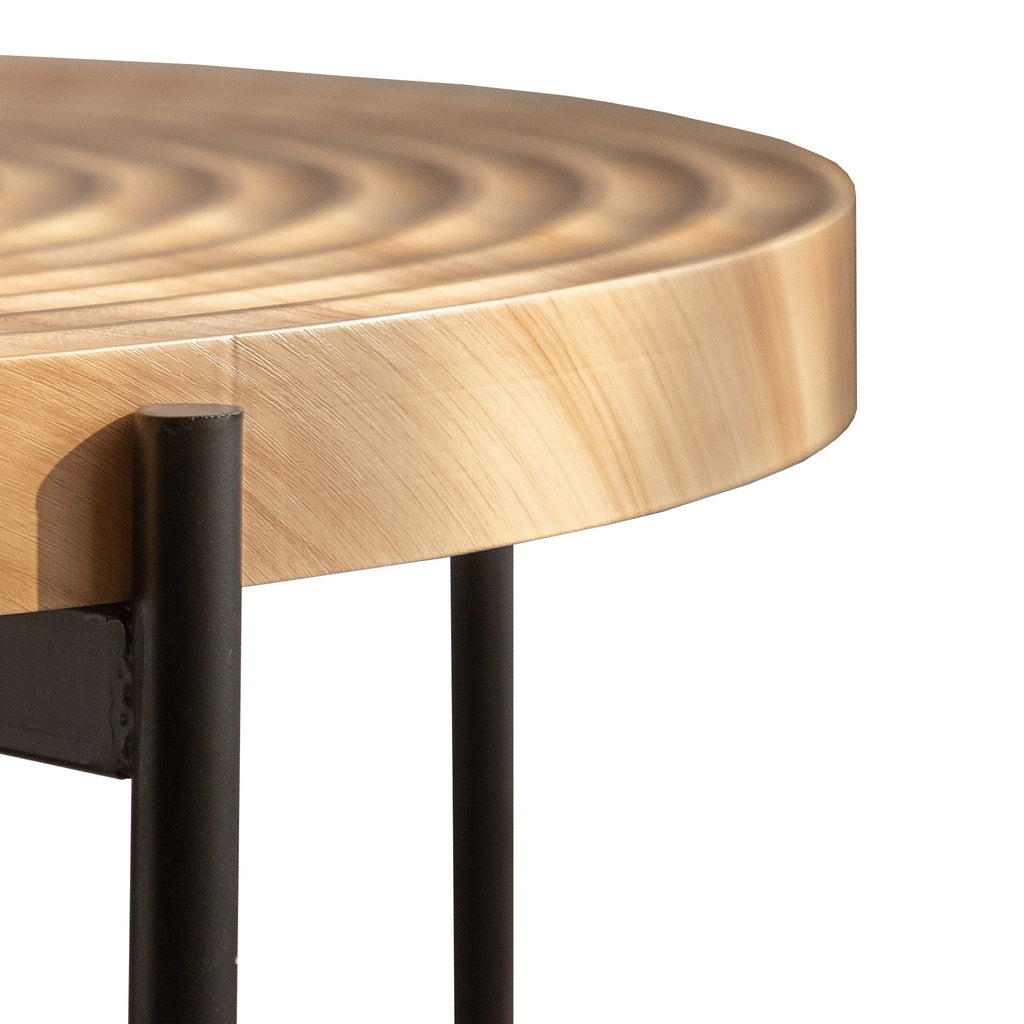 Modern Thread Design Round Coffee Table