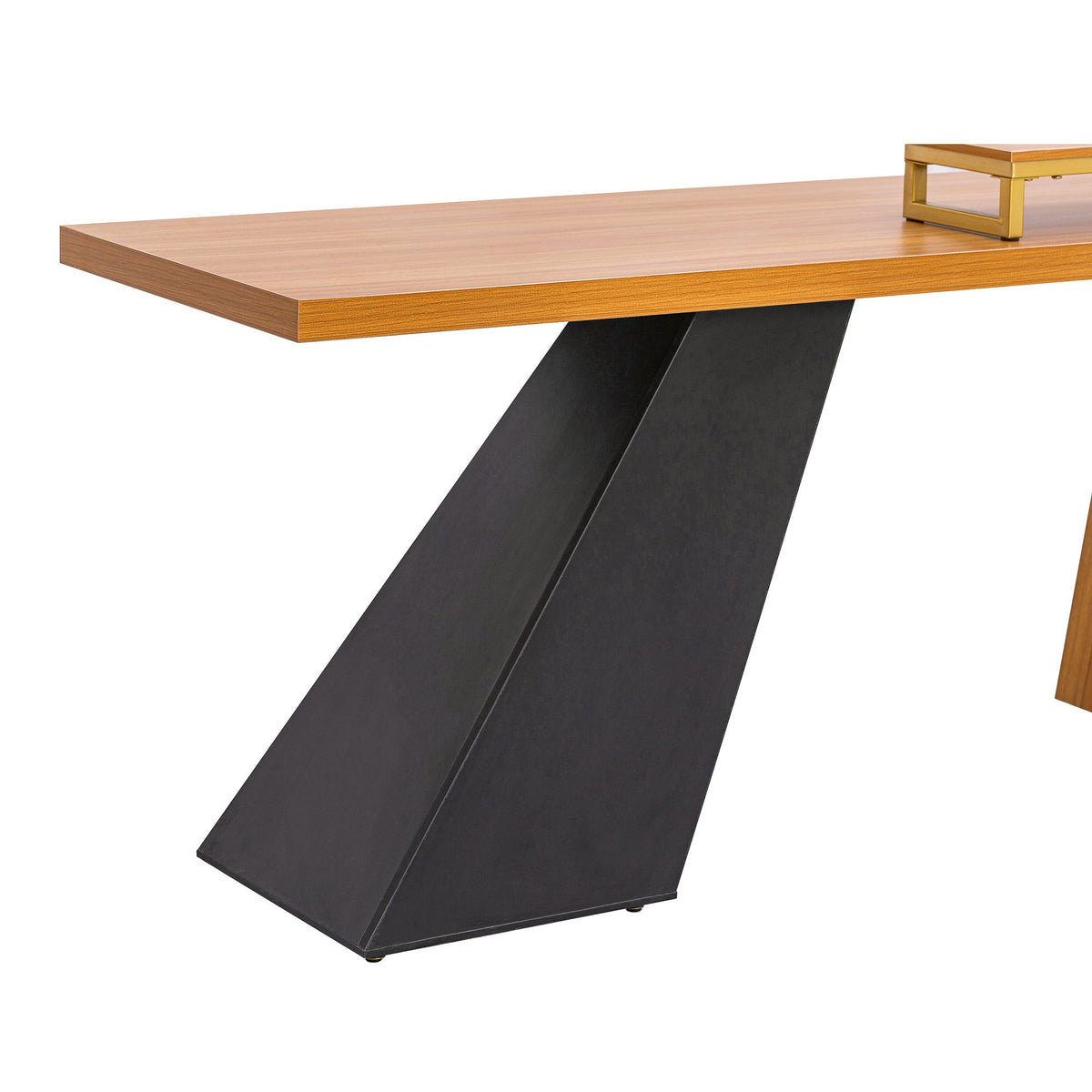 Study Desk with Monitor Stand