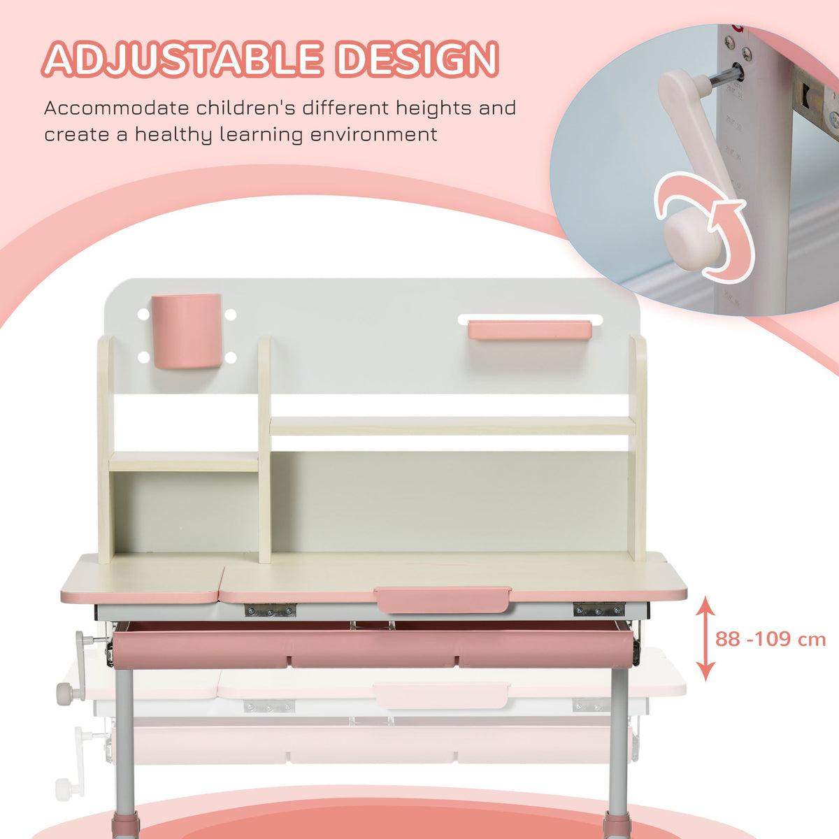 Wooden Kids Study Desk