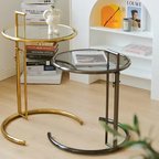 Stainless Steel Lifted Sofa Corner Side Table