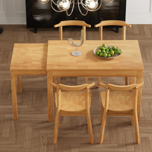 5-Piece Extendable Dining Table Set