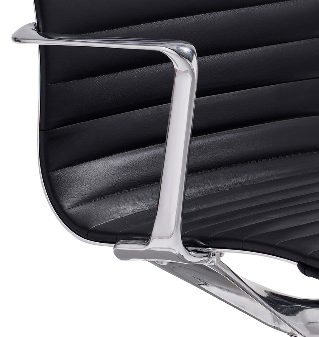 Black Leather Office Chair