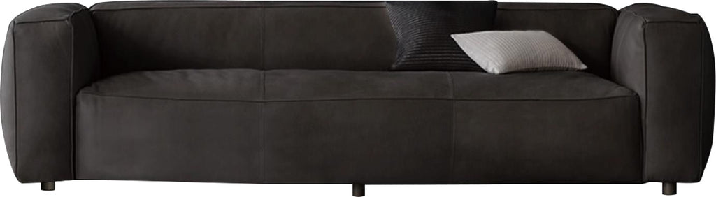 Square Envelope Arm Dark Fabric Sofa MJ-S40