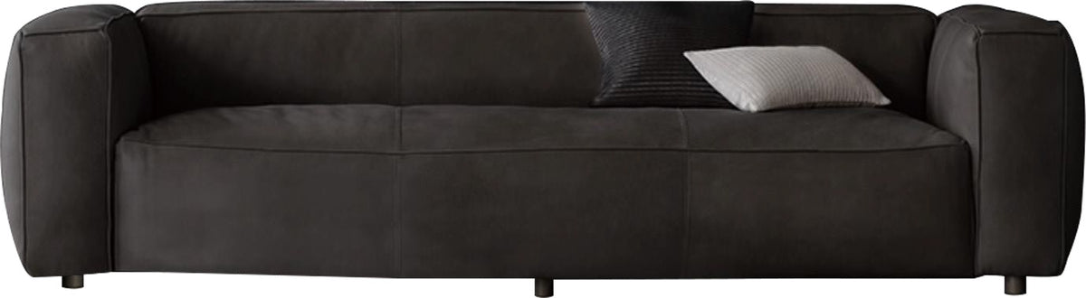 Square Envelope Arm Dark Fabric Sofa MJ-S40
