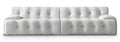 Full Grid Tufted Light Fabric Sofa MJ-S50