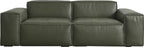 Dark Green Cubic Modular Leather Sofa MJ-S52