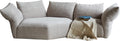Open Arm Modular Fabric Sofa for Modern Apartment MJ-S05