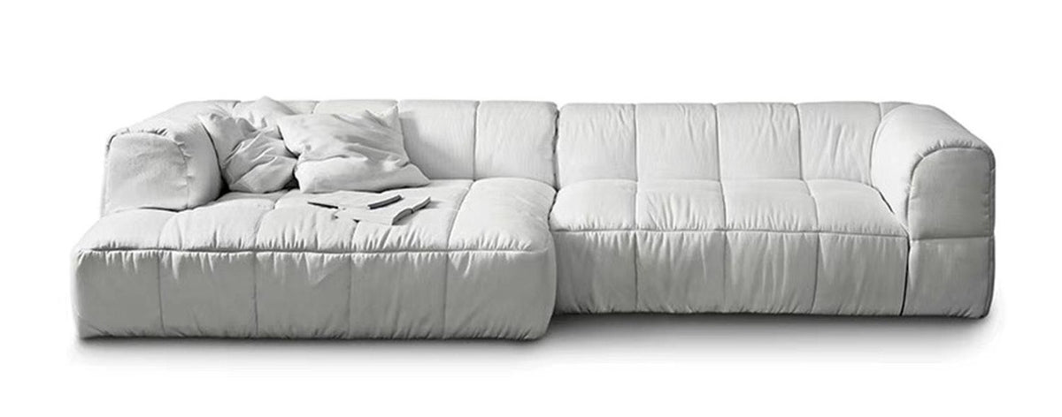 Modular Block Fabric Sectional Sofa for Villa Living Room MJ-S32