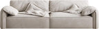 Modular Neutral Fabric Straight Sofa for High-end Apartment MJ-S79