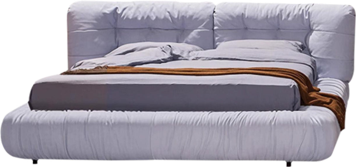 Light Purple Soft Modular Fabric Bed MJ-C45