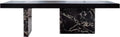 Marble Top Dining Table with Stone Base for High-end Interior MJ-CT02