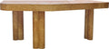 Natural Light Solid Wood Dining Table for Modern Apartment MJ-ST04