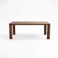 Retro Dark Solid Wood Dining Bench MJ-CZ23