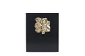 Luxury Gold Leaf-Embellished Wine Cabinet