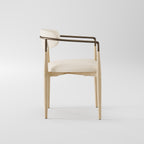 Light Solid Wood Frame Dining Chair DC-1002