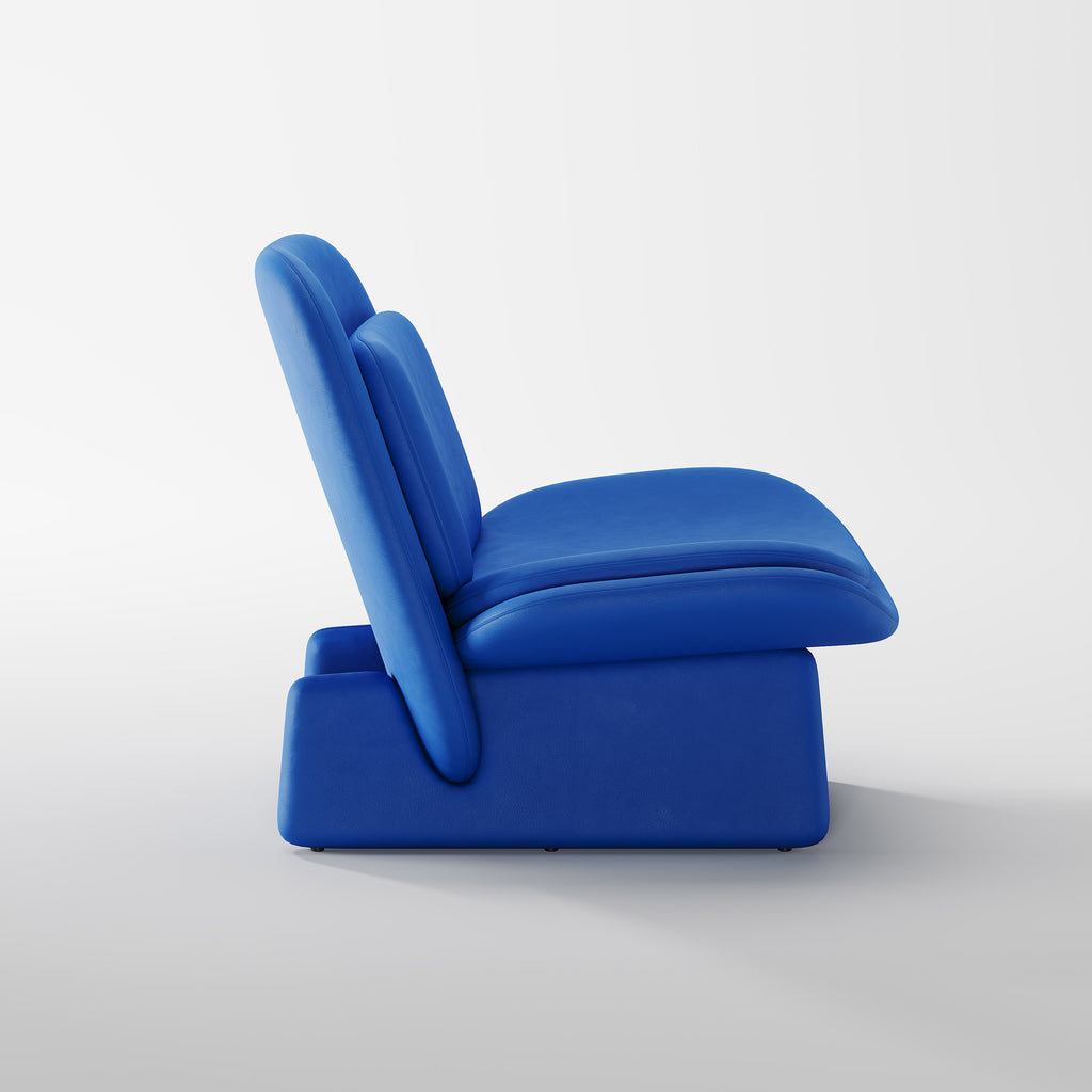 Integrated Curved Mold Leisure Chair for Hotel Villa LC-1011