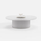 Nesting Round White Coffee Table Set A006