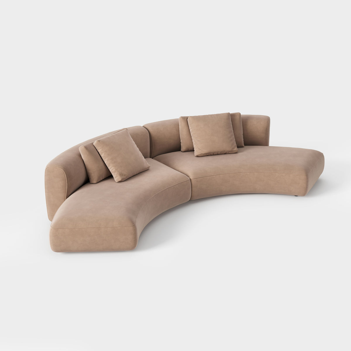 Beige Irregular Multi-segment Modular Sofa QY-S1921